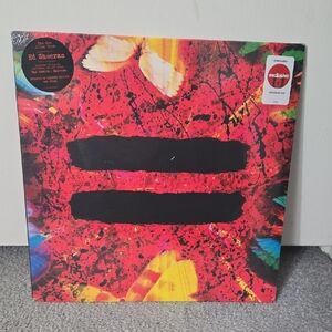 Limited Edition Ed Sheeran Red Colored Vinyl Album